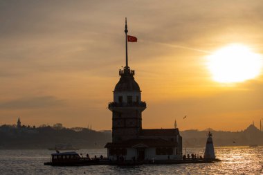 İstanbul Bakire Kulesi (kiz kulesi) - İstanbul, Türkiye