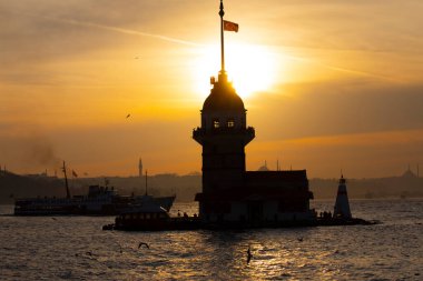 İstanbul Bakire Kulesi (kiz kulesi) - İstanbul, Türkiye