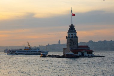 İstanbul Bakire Kulesi (kiz kulesi) - İstanbul, Türkiye