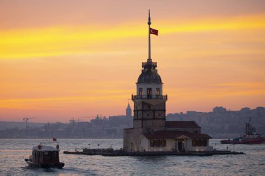 İstanbul Bakire Kulesi (kiz kulesi) - İstanbul, Türkiye