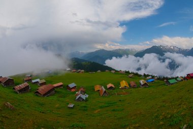 SAL PLATEAU, Rize 'nin Camlihemsin ilçesinde. Kackar Dağları bölgesi. Rize, Türkiye.