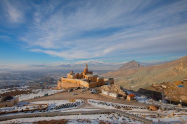 Ishak Pasha Palace (ishakpasa saray) near Dogubayazit-agri clipart