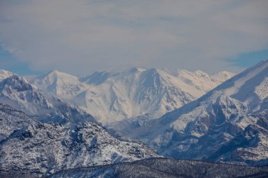 Panoramic view of the Munzur Mountains Tunceli