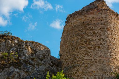 Goksu ancient tower built in the Seljuk period,Osmaneli,Bilecik