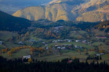 Karcal Mountains and its villages , Artvin savsat Turkey