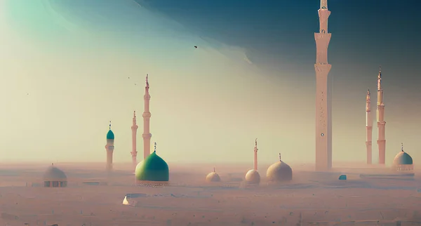 Medina Madinah Munawwarah Saudi Arabië — Stockfoto