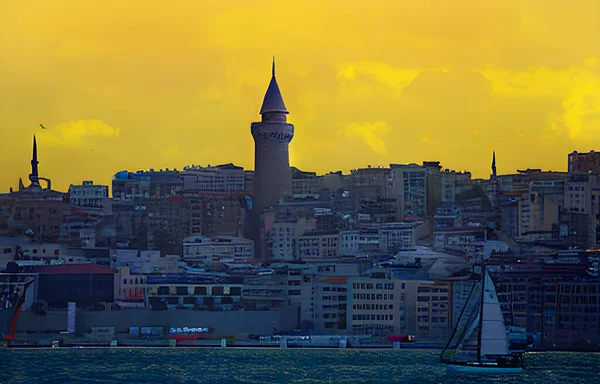 Torre Galata Estambul Turquía — Foto de Stock