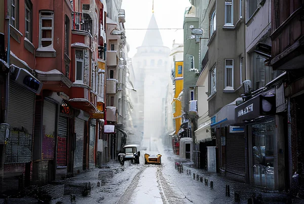 Tour Galata Istanbul Turquie — Photo