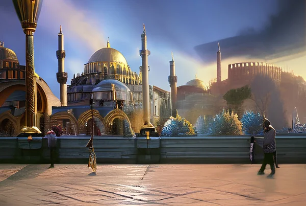 Собор Святой Софии Стамбуле Турция — стоковое фото