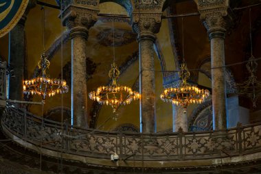 Sultanahmet 'teki Ayasofya Camii. Ayasofya 537 yılında inşa edildi..