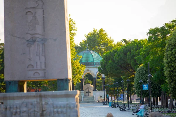 Theodosius Obelisk Stanbul Sultanahmet Meydanı Nda Türkiye — Stok fotoğraf