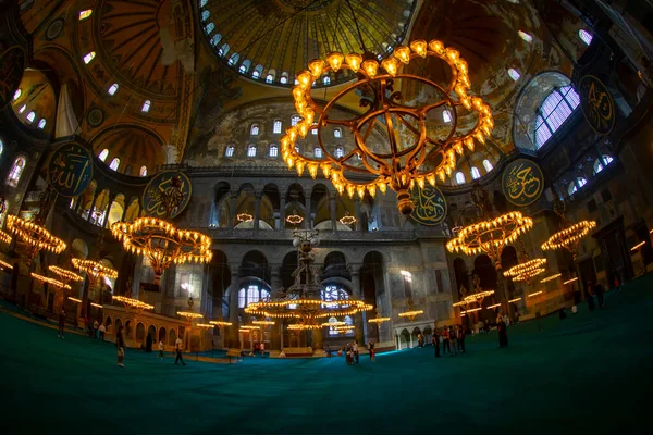 Mesquita Hagia Sophia Sultanahmet Santa Sofia Foi Construída 537 — Fotografia de Stock