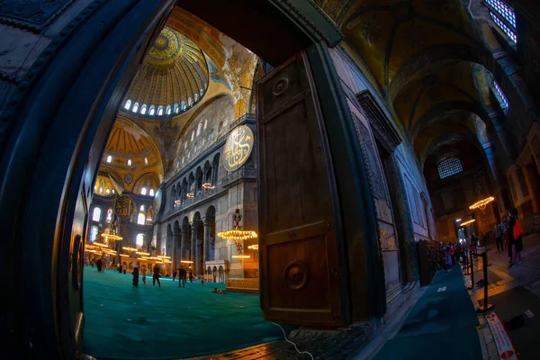Hagia Sophia Mecset Sultanahmet Ben Hagia Sophia 537 Ben Épült — Stock Fotó