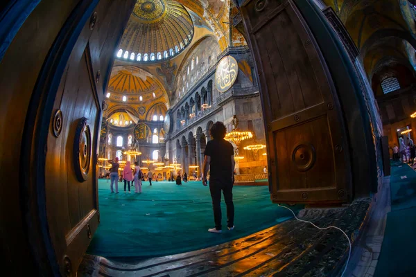 Moschea Santa Sofia Sultanahmet Hagia Sophia Costruita Nel 537 — Foto Stock