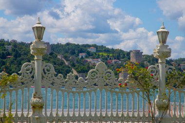 İstanbul Türkiye 'deki Rumeli Kalesi 