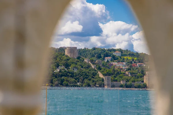 Φρούριο Ρούμελη Στην Κωνσταντινούπολη Τουρκία — Φωτογραφία Αρχείου