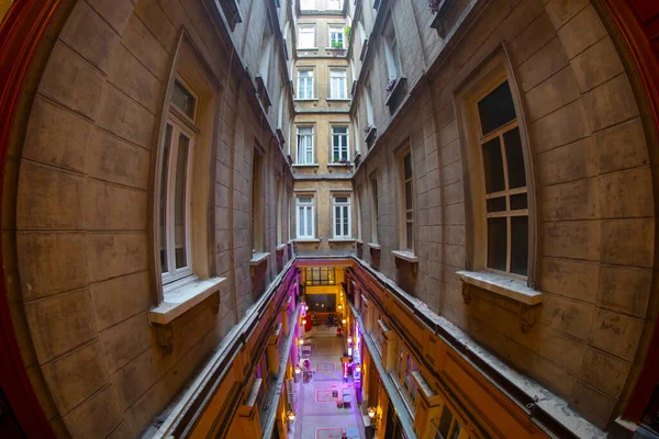Syria Arcade Suriye Pasaji Istiklal Avenue Viaggio Istanbul Foto Sfondo — Foto Stock