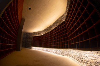 Ünlü Sancaklar Camii Camii 'nin iç manzarası.,