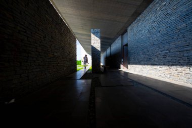 Ünlü Sancaklar Camii Camii 'nin iç manzarası.,
