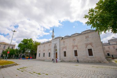 Beyazit Mosque - 16th century Ottoman imperial mosque as seen from the Beyazt Square (Freedom Square).