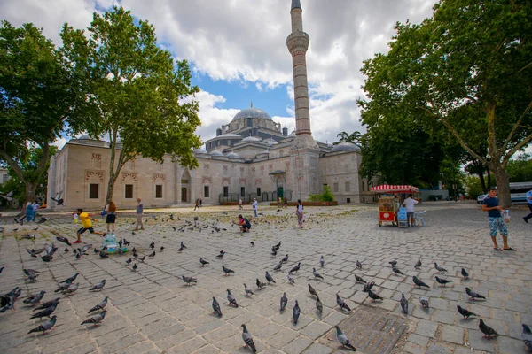 Beyazit Mosque 16Th Century Ottoman Imperial Mosque Seen Beyazt Square —  Fotos de Stock