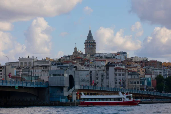 Istanbul View Galata Bridge — Stock Photo, Image