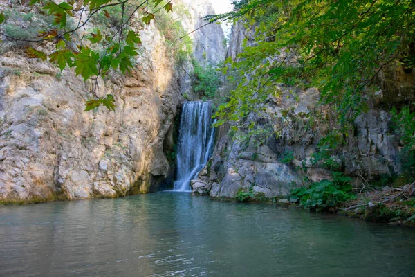 Yarhisar Vodopád Který Nachází Bursa Turecko Významným Turistickým Regionem — Stock fotografie