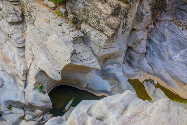 Cañón Tasyaran Que Atrae Atención Con Sus Formas Rocosas Similares — Foto de Stock