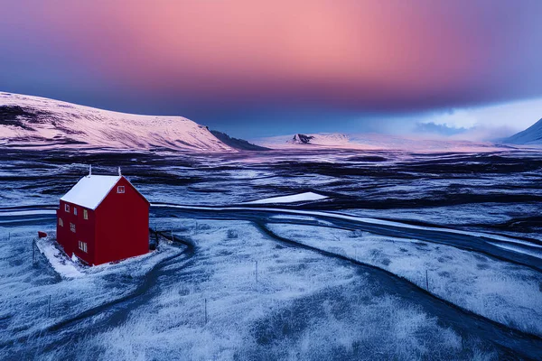 Typisch Isländische Landschaften — Stockfoto