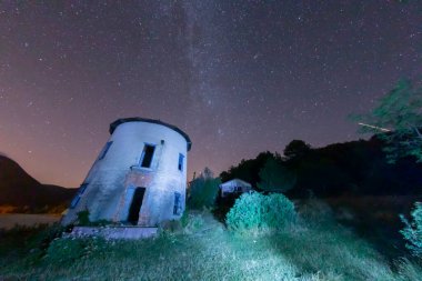 Stars Exposure Cubuk Lake, Goynuk, Bolu, Turkey