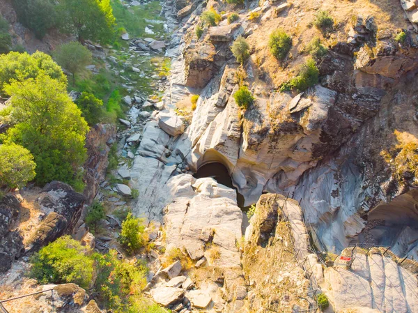 Úžasná Krajina Skalních Útvarů Kaňonu Přírodního Parku Tasyaran Valley Aka — Stock fotografie