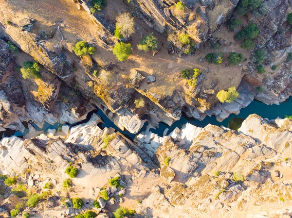 日没のタシャラン渓谷自然公園渓谷 別名タシャランVadisi の岩の形成の素晴らしい風景 トルコウサク ウサク に位置 — ストック写真