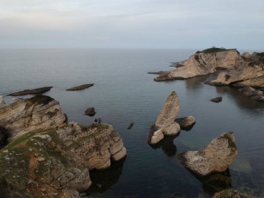 Mükemmel görüntüler. Körfezin insansız hava aracı fotoğrafları. Kilimli koyu agva sile istanbul