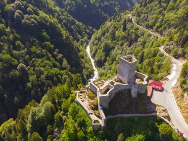 Zilkale 'nin havadan görünüşü