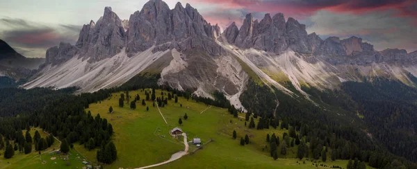 Rifugio Delle Odle Alto Adige South Tyrol Itálie — Stock fotografie