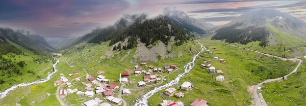 Kackar山国立公園 ヴェレニク高原 空の景色 — ストック写真