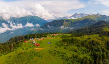 Kackar Dağları Ulusal Parkı, Badara Platosu ve Kackar Dağları manzarası
