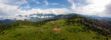 Kackar Dağları ulusal park hava görüntüsü