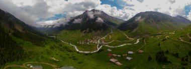 Kackar Dağları ulusal park hava görüntüsü