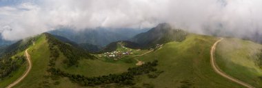 Kackar Dağları ulusal park hava görüntüsü
