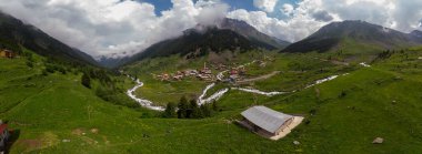 Kackar Dağları ulusal park hava görüntüsü