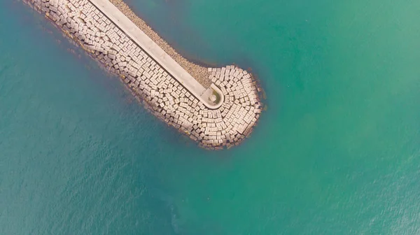Yavuz Sultan Selim Bridge Poyrazky Harbor Aerial View — Stock Photo, Image