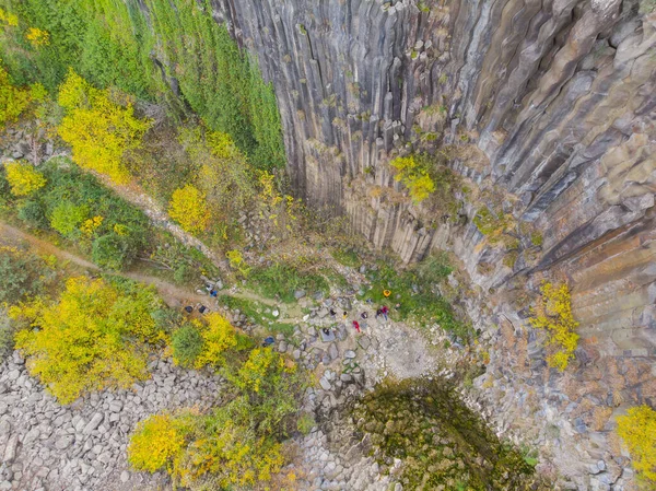 シノップの玄武岩の崖の空中ビュー — ストック写真