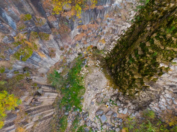 シノップの玄武岩の崖の空中ビュー — ストック写真
