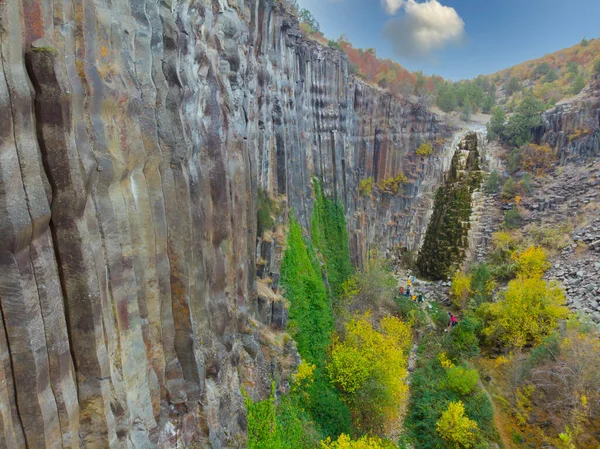 Luftaufnahme Der Basaltklippen Sinop — Stockfoto