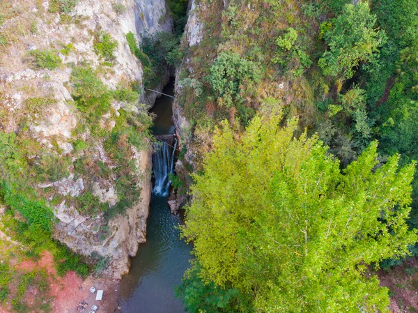 Vista Aérea Cachoeira Yarhisar — Fotografia de Stock