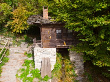 Erfelek şelalesi hava görüntüsü