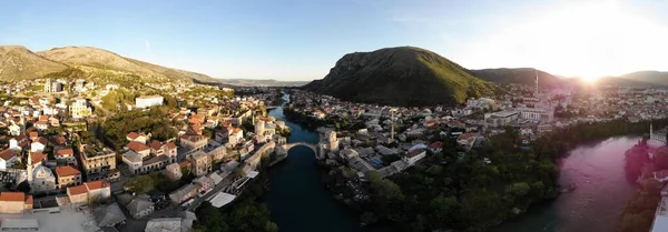 Ville Historique Jajce Bosnie Herzégovine Célèbre Pour Cascade Spectaculaire Pliva — Photo