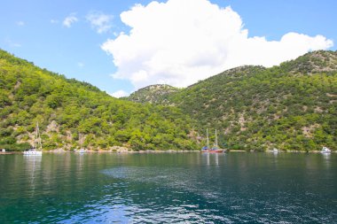 Sarsala Bay in Dalaman Town of Turkey