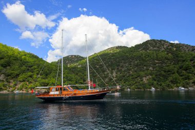 Sarsala Bay in Dalaman Town of Turkey